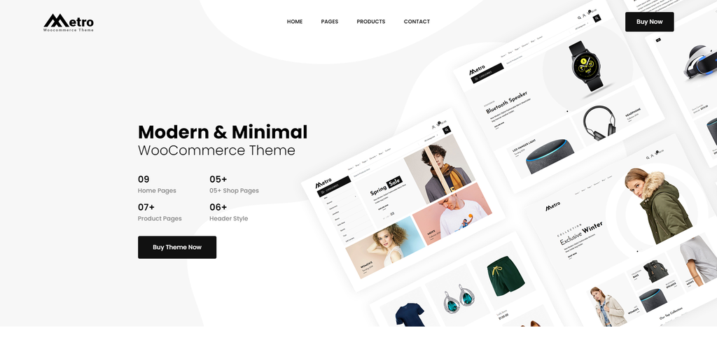 temas woocommerce metro