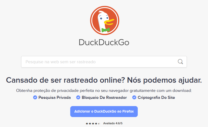 home duckduckgo
