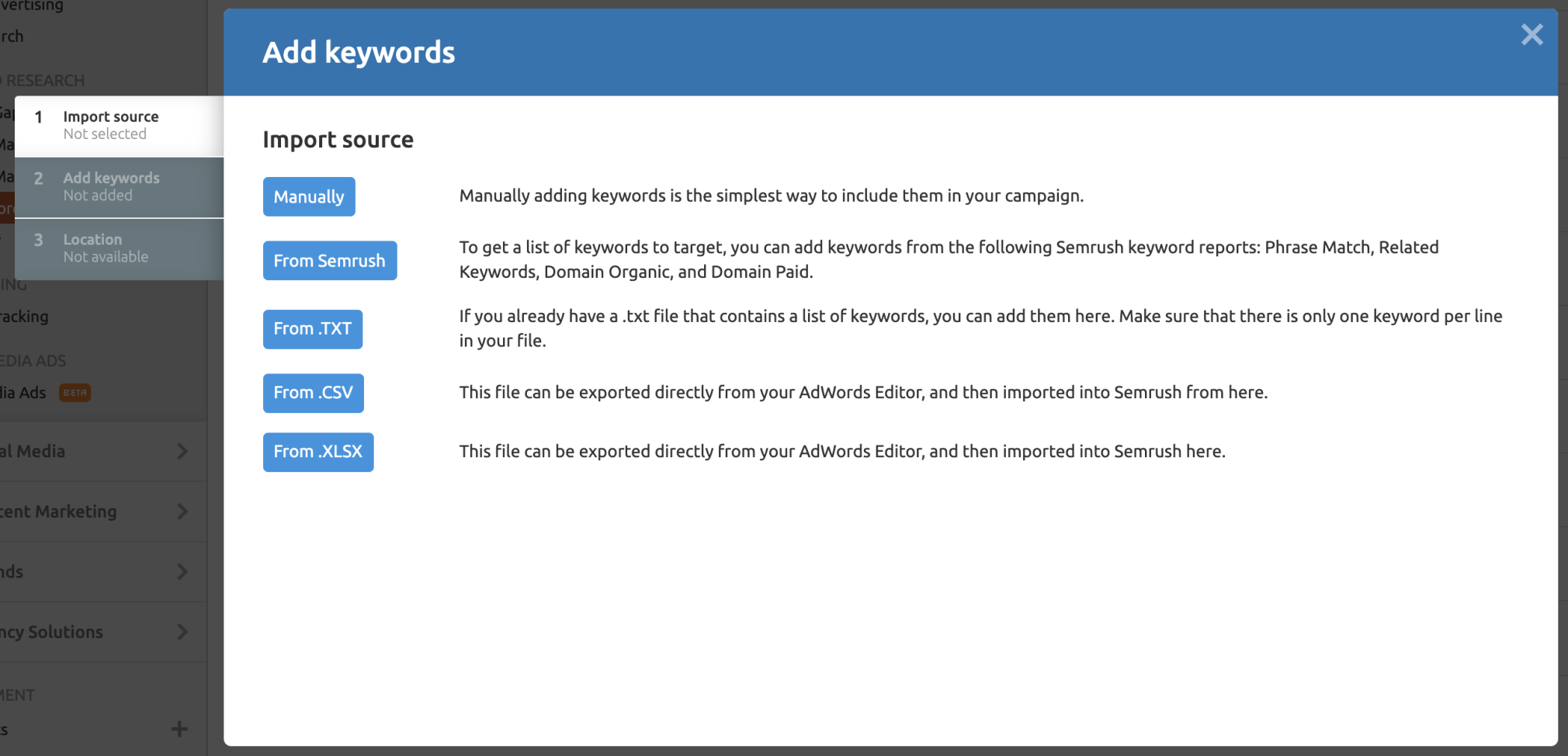 volume de pesquisa de palavras-chave - ppc keyword tool