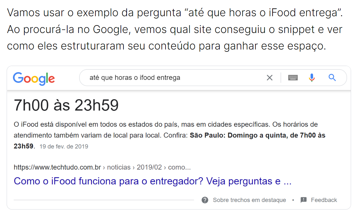 exemplo uso de imagem no post