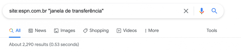 operador janela de tranferência