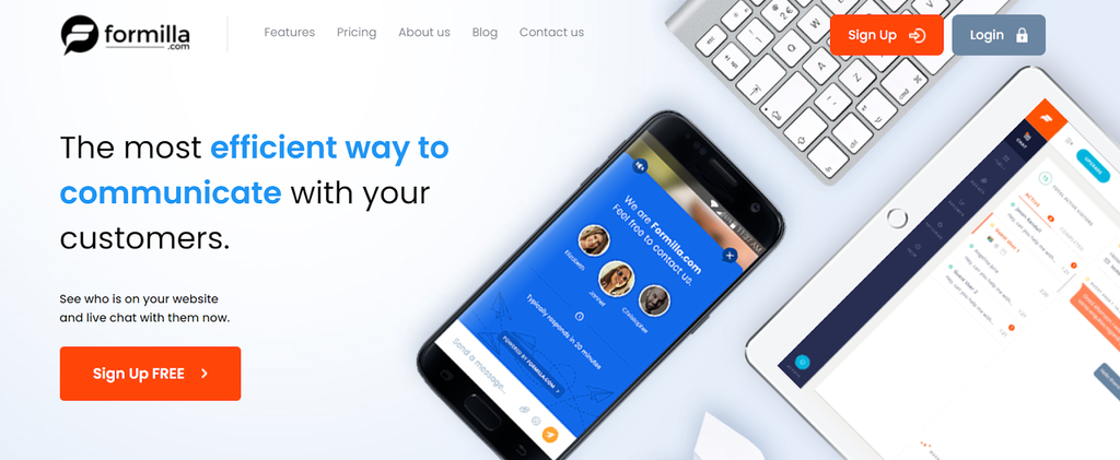 plugin de chat wordpress formilla