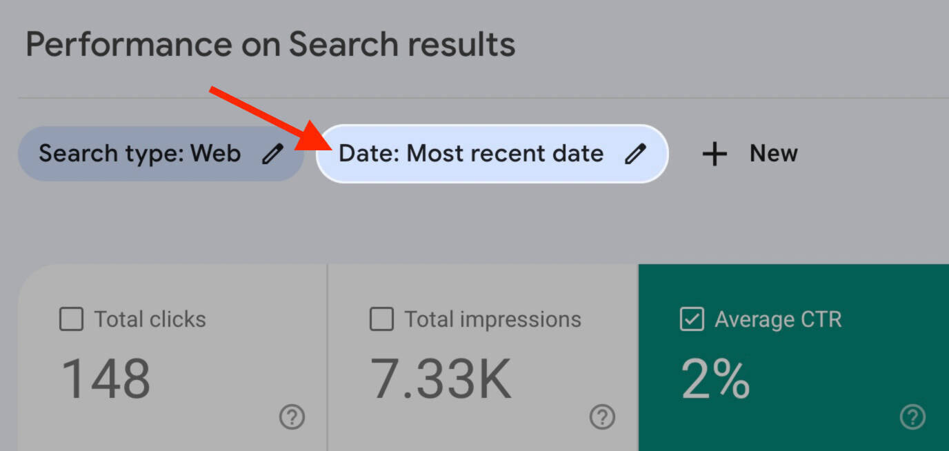 google search console data
