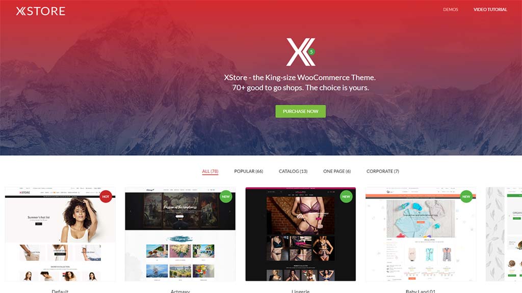 tema woocommerce XStore