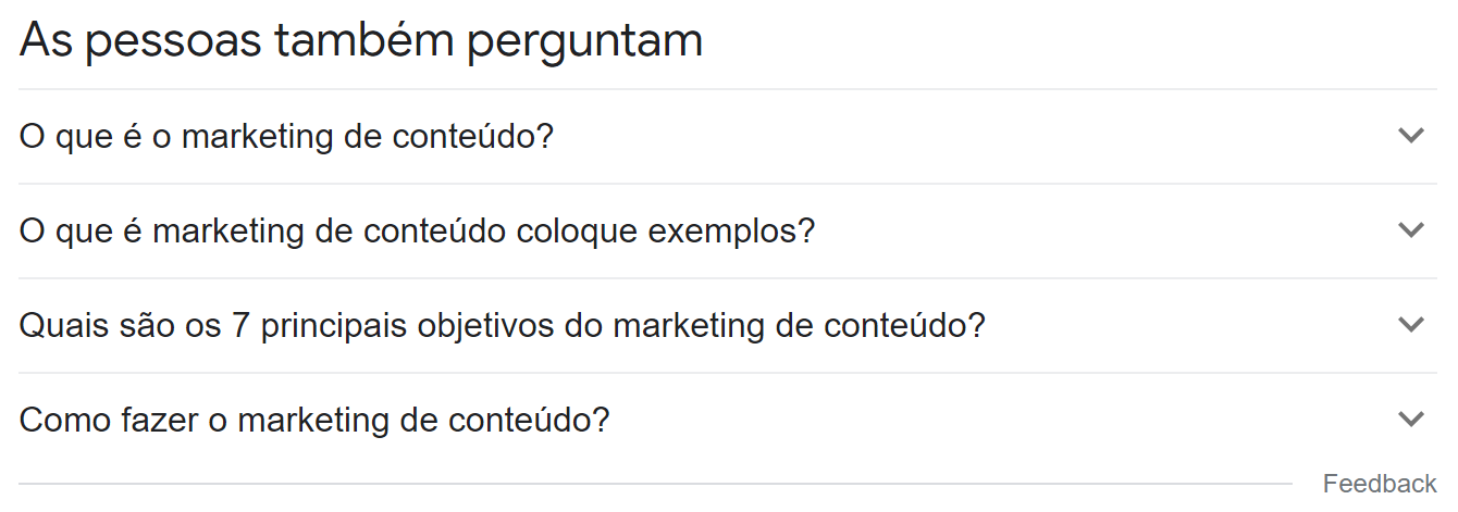 as pessoas também perguntam