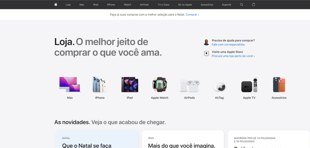 Loja virtual da Apple