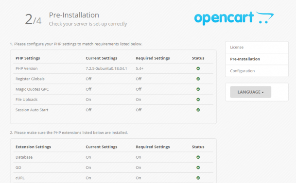 Como instalar OpenCart manualmente e ter uma loja virtual 11 pre-instalacao do opencart