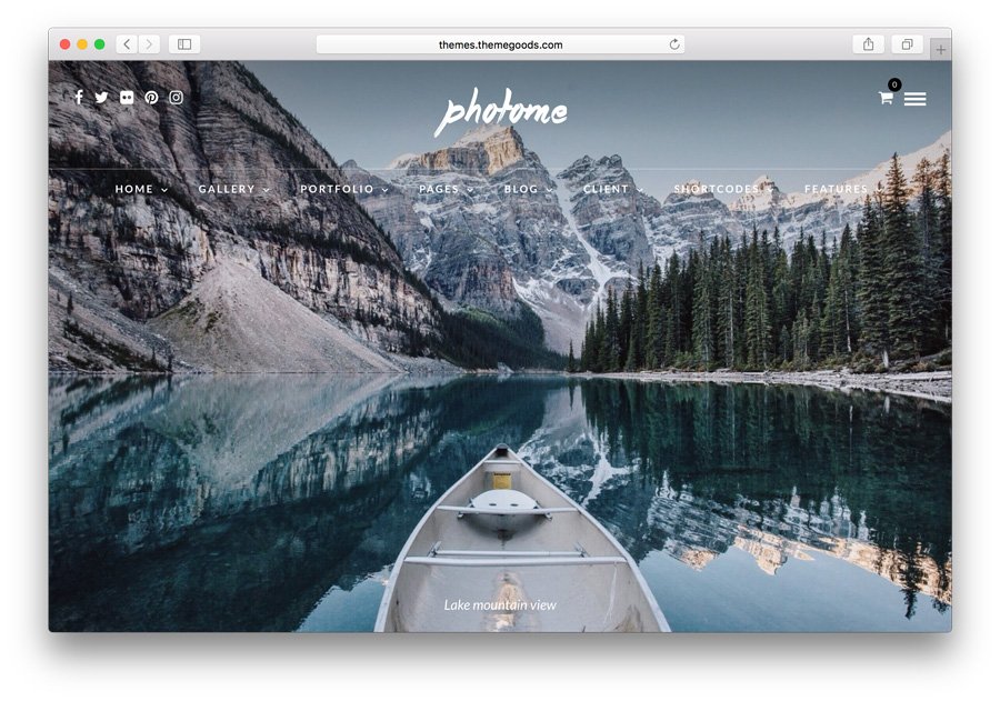 8+ Melhores Temas Grátis e Pagos de Portfolio WordPress em 2021 10 tema Photo Me para WordPress e fazer um lindo portfólio