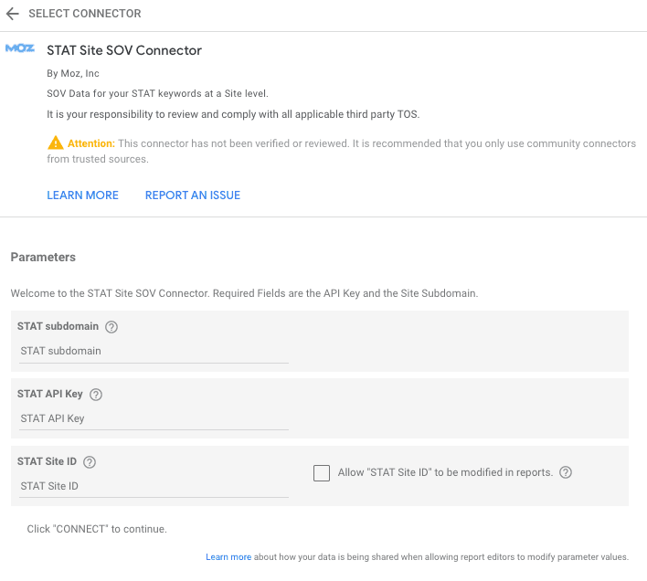 Melhore seus relatórios e faça as partes interessadas ouvirem incorporando o compartilhamento de voz 3 Conector STAT Tag SOV