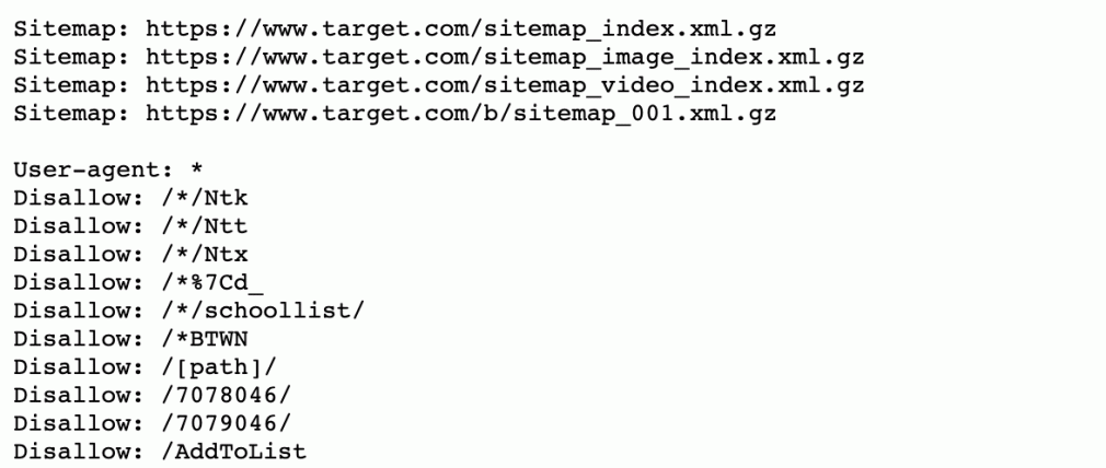 arquivo robots.txt